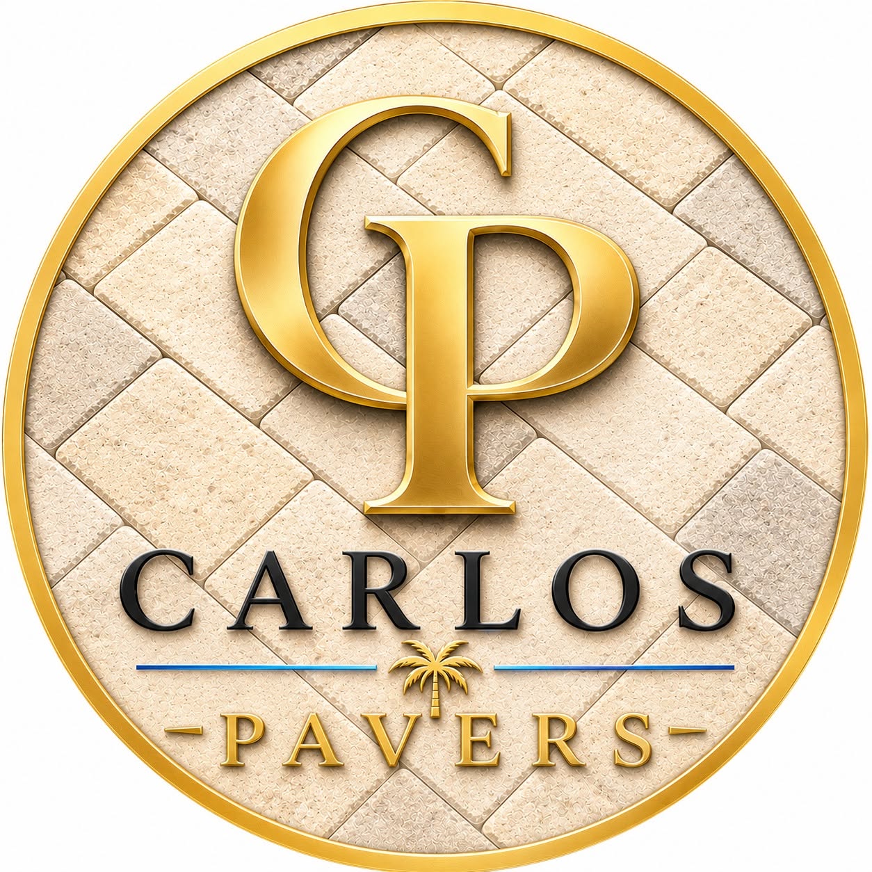 Carlos Pavers & Pools logo